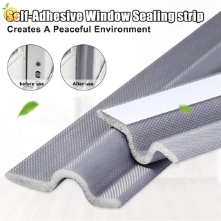 4/8/12 piezas cinta autoadhesiva para sellado de ventana/tira de sellado a prueba de viento a prueba de polvo