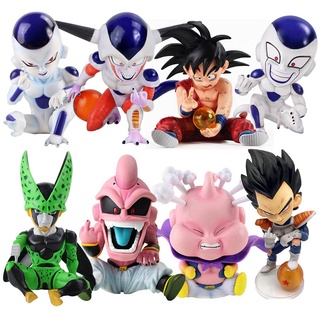 Dragon Ball Z Cell Majin Buu Anime Figuras Boo Acción Figurales Modelo De PVC Juguetes Coleccionables Brinquedos Figura