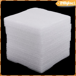paquete de 5 almohadillas de espuma para fieltro de aguja, color blanco, 15 x 20 cm (5)