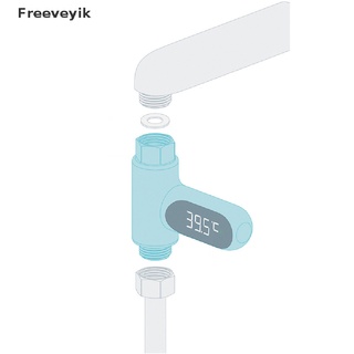 [Freev] Termómetro de ducha giratorio 360 Monitor de temperatura del agua medidor inteligente de energía MY33