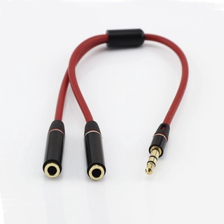 maryellen 3,5 mm cable auriculares a divisor de audio extensión 2 lead y auriculares macho/multicolor (5)