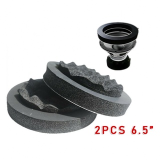【Best Price】Sound insulation pad Car Rubber foam Truck Mouldings 2 PCS Black Useful—Brand New and High Quality