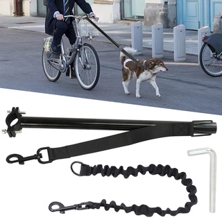 correas ajustables para bicicleta para perros, bicicleta, equitación, running, cuerda de tracción para mascotas (8)
