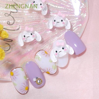 Zhengnan calcomanía De uñas Transparente con gran dibujo japonés con oreja Para decoración De uñas arte multicolor