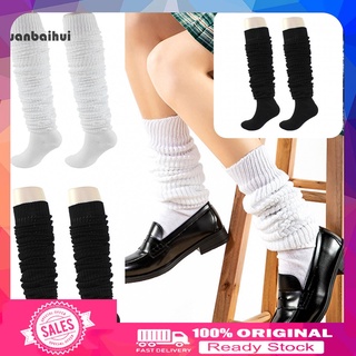 W calcetines suaves Slouch para mujer/calcetines ajustables transpirables para Cosplay