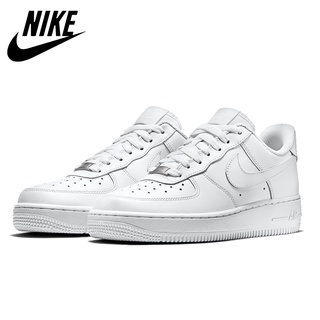 Nike5775 AIR FORCE1 '07 zapatos de baloncesto Casual zapatos de la junta zapatos de los hombres y las mujeres zapatos puro blanco