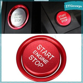 motor start stop botón cubierta anillo ajuste anodizado azul para audi a4 a5 b9 rojo