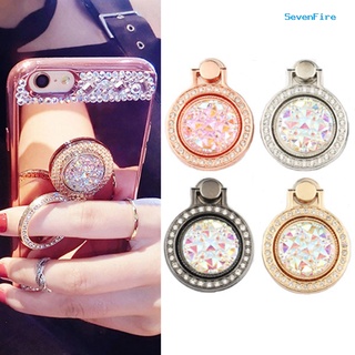SevenFire Fashion Shiny Rhinestone Phone Ring Stand Finger Holder Gift for iPhone iPad