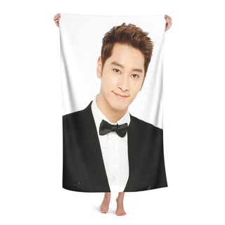Kpop 2PM Hwang Chansung toalla de playa personalizada para niños adultos, toalla de baño toalla de baño manta de piscina toallas Spa viaje en casa uso del Hotel (80X130 CM)