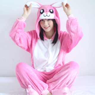 ropa de dormir de franela de conejo kigurumi para adultos onesies pijamas cosplay para mujer ropa de dormir