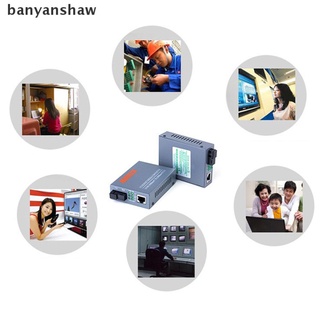 banyanshaw 1 par htb-gs-03 a/b gigabit fibra óptica media convertidor 1000mbps modo único cl