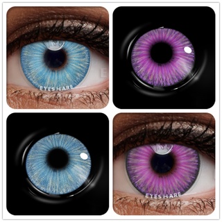 eyeshare 1 par de lentes de contacto coloridos para ojos cosméticos cosplay lentes de contacto