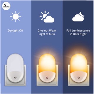 Yoyo Creative LED cálido Control de luz nocturna promover el sueño inteligente hogar enchufable lámpara de pared (1)