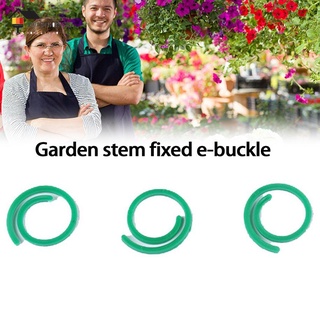 Tallo de jardín fijo E-buckle planta de tomate flores tallo de plástico fijo E-buckle (9)
