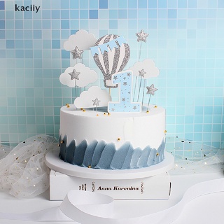 kaciiy number cake toppers baby shower decoración de cumpleaños globo de aire caliente nube pasteles cl (1)