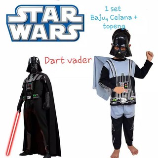 Star wars darth vader disfraz de niños ropa/disfraces niños star wars darth vader