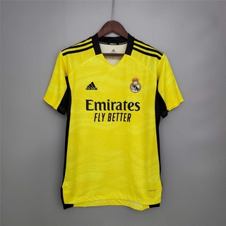 Jersey/camisa de fútbol 2021 2022 Real Madrid portero amarillo (1)