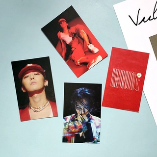 7 Unids/Set Kpop G-Dragon Postal Pequeña Tarjeta Lomo Tarjetas Photocard Fans Colección (3)
