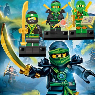 Compatible lego Minifigures Ninjago Lloyd Jay Kai Zane Building Blocks Bricks Gift Toys For Children