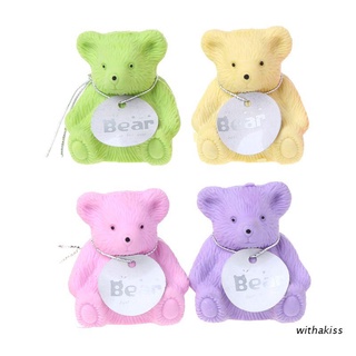 withakiss Cute Bear Shape Eraser With Pencil Sharpener School Supplies Stationery Rubber