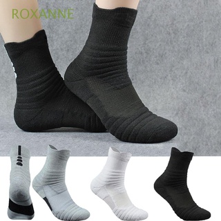 roxanne calcetines de baloncesto de algodón gruesos calcetines para correr calcetines de los hombres toalla inferior deportes al aire libre medias medias