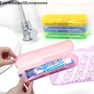 encl organizador de cepillo de dientes portátil de viaje al aire libre organizador de pasta de dientes caja de almacenamiento solo vacío caliente