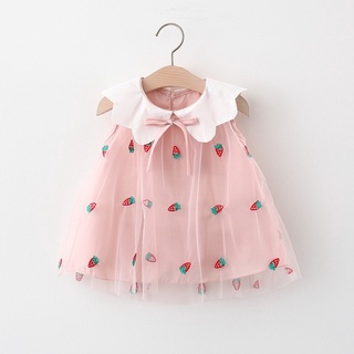 2021 princesa vestido de moda bebé niñas verano vestido de tul niños bebé moda ropa de fiesta ropa