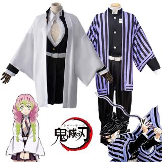 Anime Demon Slayer : Kimetsu No Yaiba Cosplay Disfraces Kanroji Mitsuri Iguro Obanai Disfraz