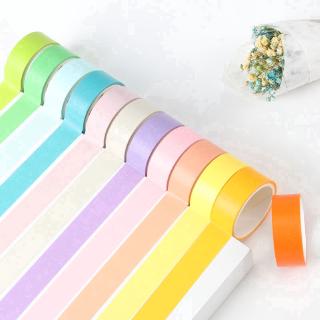 Set de cinta adhesiva decorativa de macarrón y color serie manual Washi