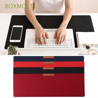 boxmost - alfombrilla de ratón con teclado suave, fieltro de lana, cojín para ordenador, escritorio, oficina, colorido, mesa moderna, multicolor (1)