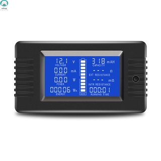 herramienta de prueba de batería digital amper medidor de corriente de voltaje directa con indicador de corriente de corriente muerta