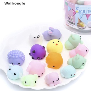 Wfe> 24pcs Squishy Toy Cute Animal Antistress Ball Mochi Toy Stress Relief Toys well
