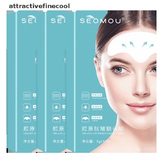 AFC 10PCS/box Anti-wrinkle Forehead Patches Removal Moisturizing Anti-aging Moisture HOT