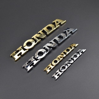 1 Par De Calcomanías De Plástico Para Galvanoplastia De Emblema 3D De Motocicleta Para Honda