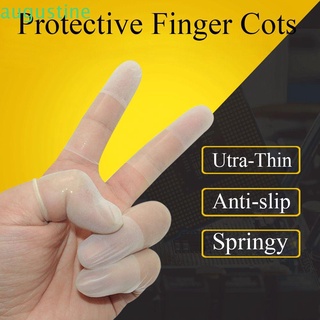 Protector De Dedo De Látex Antiestática ultradelgado Para trabajo (1)