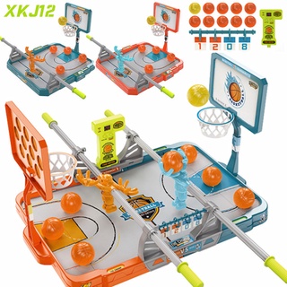 Xk juego de baloncesto de mesa de juguete de dos personas padre-hijo batalla competitiva alcance dedo baloncesto cancha de juguete