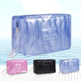 Keren PVC traje de baño transparente bolsas de playa piscina gárgaras organizador de almacenamiento bolsa de almacenamiento/Multicolor (7)