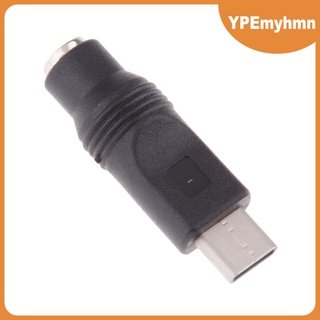 DC Power Adapter Type-C USB Male to 5.5x2.1mm Female Plug for Laptop PC