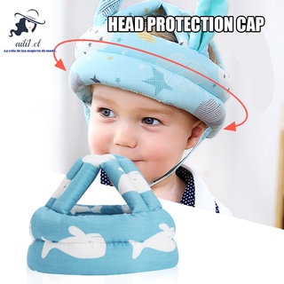 Sombrero Anticolisión Para Bebé , Protección De La Cabeza , Ajustable , Aprendizaje A Caminar
