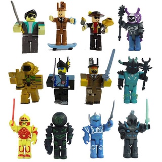 12 unids/set roblox figuras de acción de pvc juego roblox juguete mini niños coleccionables regalo