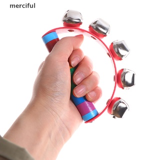 Merciful Baby Toys Jingle Shaking Bell Musical Instrument Hand Held Toddler Rattles CL