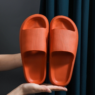 2021 nuevas sandalias de suela gruesa y zapatillas net celebridad simple zapatillas verano casa antideslizante parejas desgaste externo