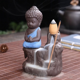 ✿Fd☼Tathagata - quemador de incienso de cerámica, diseño de aromaterapia (1)