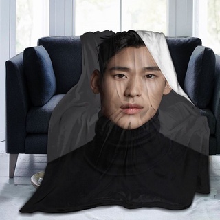 Kim Su Hyeon manta de sofá personalizada Ultra suave y cálida mantas para sofá/cama/exterior (127x102cm/ 153x127cm/ 204x153 cm)