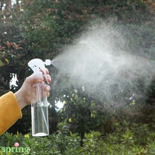300ml hogar prensado a mano regadera maceta jardinería spray botella belleza corte de pelo transparente fina niebla spray botella