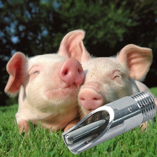 didadia 5Pcs Water Dispenser Automatic Threaded Livestock Supplies Pig Drinker Nipple for Swine