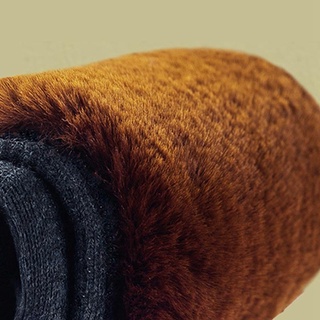 1 par de calentadores elásticos de lana para rodillas/calentadores de rodilleras elásticas/calentadores térmicos de invierno para piernas (9)