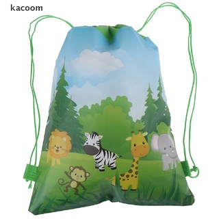kacoom jungle animals - bolsa de almacenamiento de viaje para niños, regalo de cumpleaños, cl