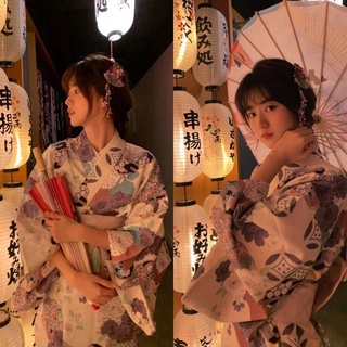 Shenming Chica kimono Mejorar Estilo formal Vestido Tradicional Lindo Púrpura Flor Estudiante Foto d (1)