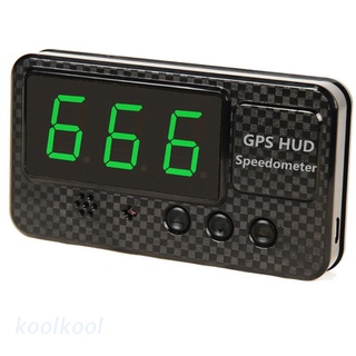Kool C60S Universal GPS HUD velocímetro odómetro coche pantalla Digital de velocidad